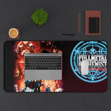 Load image into Gallery viewer, Anime FullMetal Alchemist Mouse Pad (Desk Mat) With Laptop
