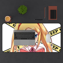 Load image into Gallery viewer, The World God Only Knows Mio Aoyama Mouse Pad (Desk Mat) With Laptop
