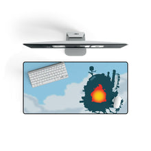 Load image into Gallery viewer, Howl&#39;s Moving Castle Mouse Pad (Desk Mat) On Desk
