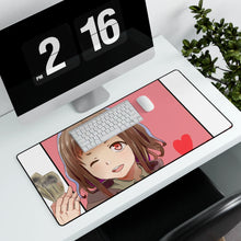 Load image into Gallery viewer, Anime Just Because! Mouse Pad (Desk Mat) With Laptop

