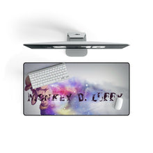 Load image into Gallery viewer, One Piece Monkey D. Luffy Mouse Pad (Desk Mat) On Desk
