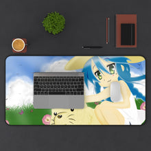 Load image into Gallery viewer, Lucky Star Konata Izumi Mouse Pad (Desk Mat) With Laptop
