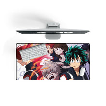 Load image into Gallery viewer, My Hero Academia Izuku Midoriya, Katsuki Bakugou, Tenya Iida Mouse Pad (Desk Mat) On Desk

