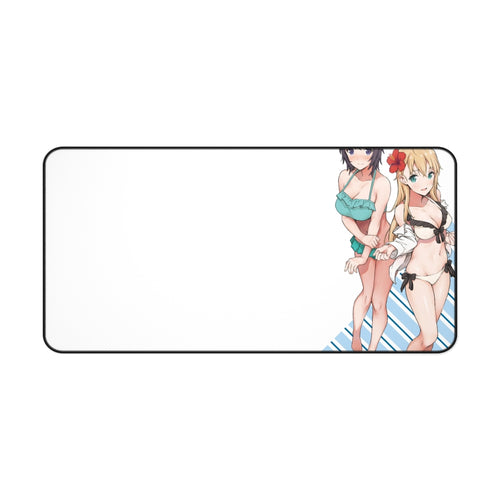Gamers! Karen Tendou, Chiaki Hoshinomori Mouse Pad (Desk Mat)