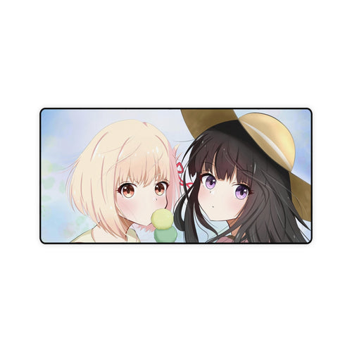 Lycoris Recoil Takina Inoue, Chisato Nishikigi Mouse Pad (Desk Mat)