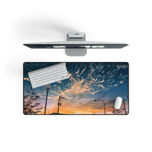 Load image into Gallery viewer, Anime Sunset Mouse Pad (Desk Mat) On Desk
