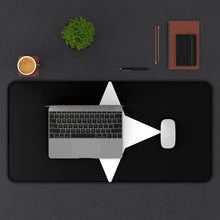 Load image into Gallery viewer, Fūma Clan Symbol Mouse Pad (Desk Mat) With Laptop
