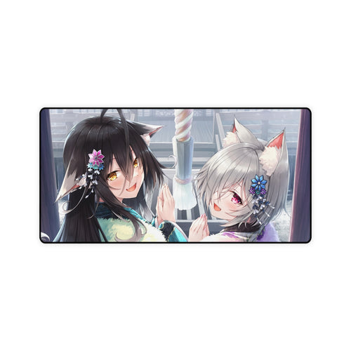 Anime Girl Mouse Pad (Desk Mat)