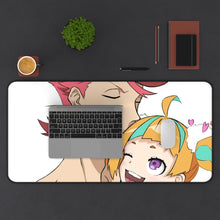 Load image into Gallery viewer, Kiznaiver Niko Niiyama, Hajime Tenga Mouse Pad (Desk Mat) With Laptop
