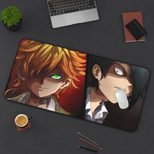 Load image into Gallery viewer, The Promised Neverland Ray, Emma Mouse Pad (Desk Mat) On Desk
