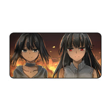 Load image into Gallery viewer, Akame and Kurome Mouse Pad (Desk Mat)
