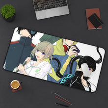 Load image into Gallery viewer, Queen's Quality Mouse Pad (Desk Mat) On Desk
