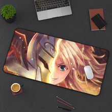 Load image into Gallery viewer, Saber of Red by Mouse Pad (Desk Mat) On Desk
