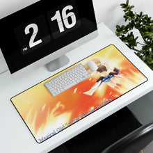 Load image into Gallery viewer, Magical Girl Lyrical Nanoha Mouse Pad (Desk Mat) With Laptop
