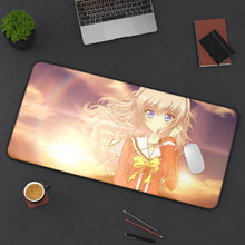 Load image into Gallery viewer, Nao Tomori Mouse Pad (Desk Mat) On Desk
