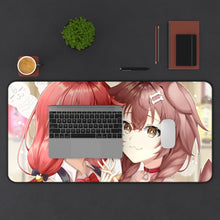 Load image into Gallery viewer, Virtual Youtuber Mouse Pad (Desk Mat) With Laptop
