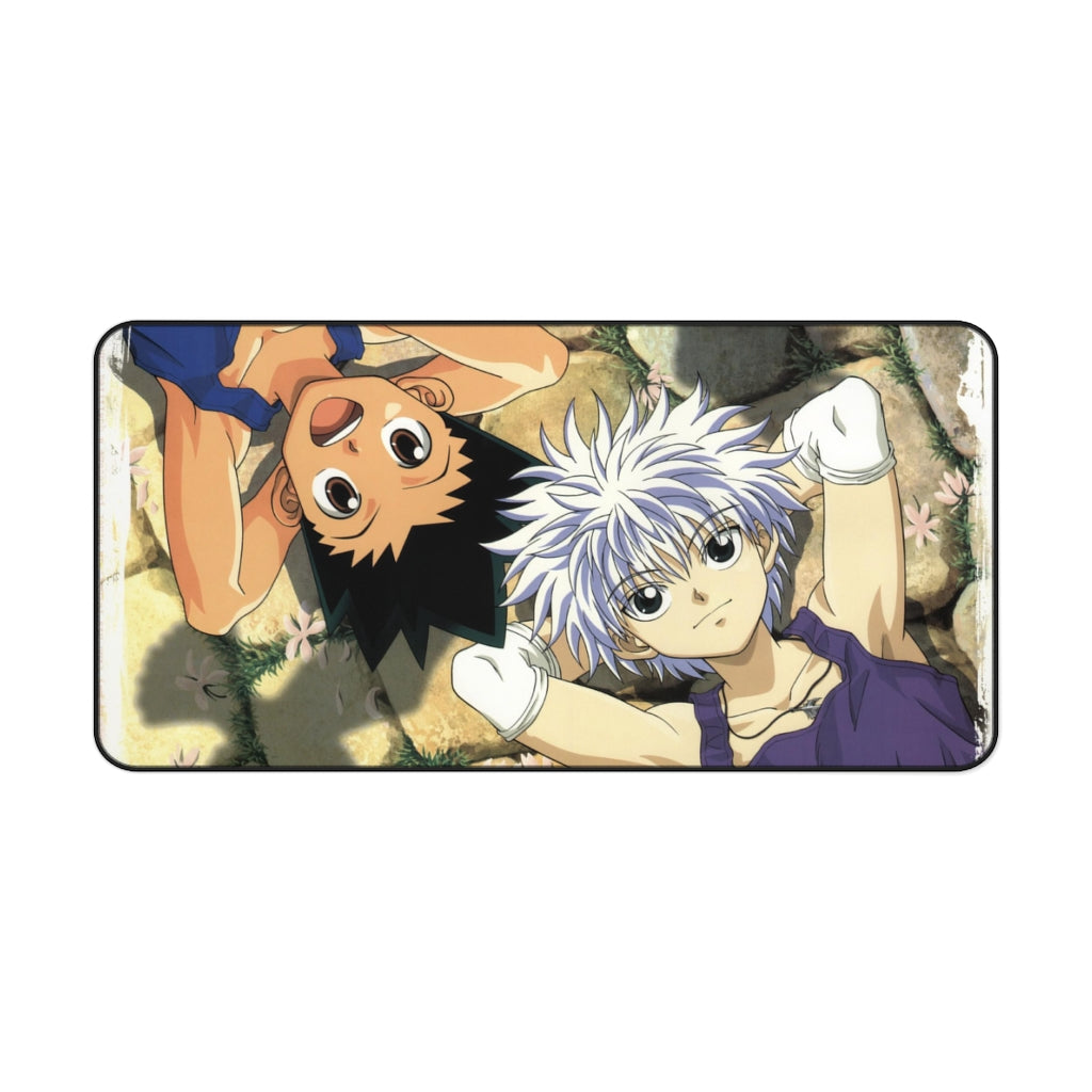 Hunter x Hunter Killua Zoldyck, Gon Freecss Mouse Pad (Desk Mat)