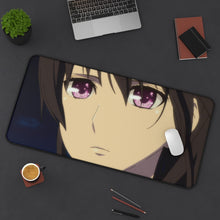 Load image into Gallery viewer, Mei Aihara Mouse Pad (Desk Mat) On Desk
