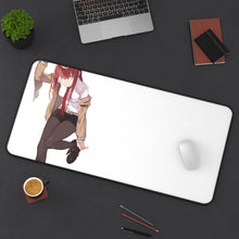 Load image into Gallery viewer, Steins;Gate Kurisu Makise Mouse Pad (Desk Mat) On Desk
