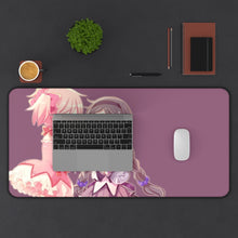 Load image into Gallery viewer, Puella Magi Madoka Magica Mouse Pad (Desk Mat) With Laptop
