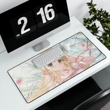 Load image into Gallery viewer, Anime Girl Mouse Pad (Desk Mat) With Laptop

