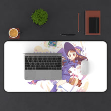 Load image into Gallery viewer, Little Witch Academia Atsuko Kagari, Computer Keyboard Pad Mouse Pad (Desk Mat) With Laptop
