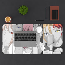 Load image into Gallery viewer, Sōma Yukihira Mouse Pad (Desk Mat) With Laptop
