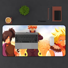 Load image into Gallery viewer, Fairy Tail Natsu Dragneel Mouse Pad (Desk Mat) With Laptop
