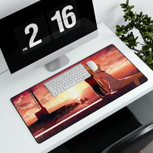 Load image into Gallery viewer, Anime Girl Mouse Pad (Desk Mat) With Laptop
