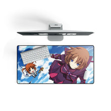 Load image into Gallery viewer, Nanoha Takamachi Mouse Pad (Desk Mat) On Desk
