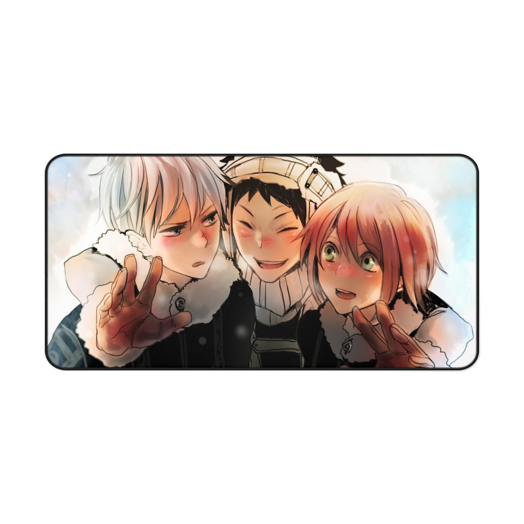 Shirayuki,Zen and Obi Mouse Pad (Desk Mat)