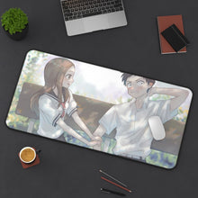 Load image into Gallery viewer, Karakai Jouzu No Takagi-san Mouse Pad (Desk Mat) On Desk
