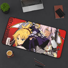 Load image into Gallery viewer, Fate/Apocrypha Ruler, Saber Of Black, Saber Of Red Mouse Pad (Desk Mat) On Desk
