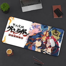 Load image into Gallery viewer, Tengen Toppa Gurren Lagann Mouse Pad (Desk Mat) On Desk
