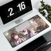 Load image into Gallery viewer, Anime Girl Mouse Pad (Desk Mat) With Laptop
