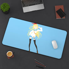 Load image into Gallery viewer, Chitoge Kirisaki Mouse Pad (Desk Mat) On Desk
