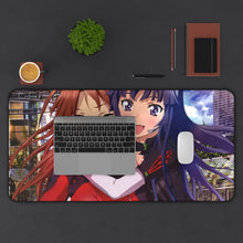 Load image into Gallery viewer, Guilty Crown Ayase Shinomiya, Tsugumi Mouse Pad (Desk Mat) With Laptop
