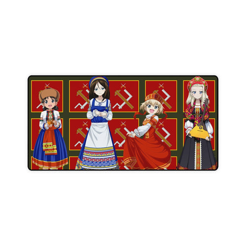 Girls und Panzer Mouse Pad (Desk Mat)