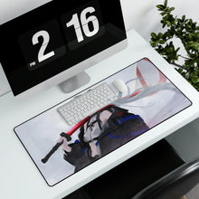 Load image into Gallery viewer, Anime Girl Katana White Hair Mouse Pad (Desk Mat)
