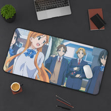 Load image into Gallery viewer, Kokoro Connect Himeko Inaba, Iori Nagase, Taichi Yaegashi, Yui Kiriyama, Yoshifumi Aoki Mouse Pad (Desk Mat) On Desk
