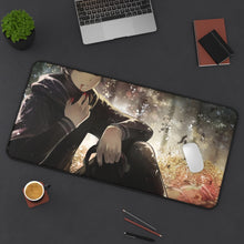 Load image into Gallery viewer, Kaneki Ken ( Tokyo Ghoul) Mouse Pad (Desk Mat) On Desk
