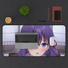 Load image into Gallery viewer, Sakura Matou Mouse Pad (Desk Mat) With Laptop
