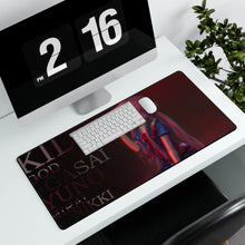 Load image into Gallery viewer, Mirai Nikki Yuno Gasai Mouse Pad (Desk Mat) With Laptop
