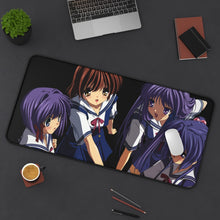 Load image into Gallery viewer, Clannad Nagisa Furukawa, Kyou Fujibayashi, Kotomi Ichinose, Ryou Fujibayashi Mouse Pad (Desk Mat) On Desk
