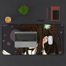 Load image into Gallery viewer, Eru Chitanda  Face Mouse Pad (Desk Mat) With Laptop
