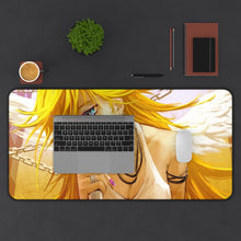 Load image into Gallery viewer, Panty &amp; Stocking with Garterbelt Panty Anarchy, Panty Stocking With Garterbelt Mouse Pad (Desk Mat) With Laptop
