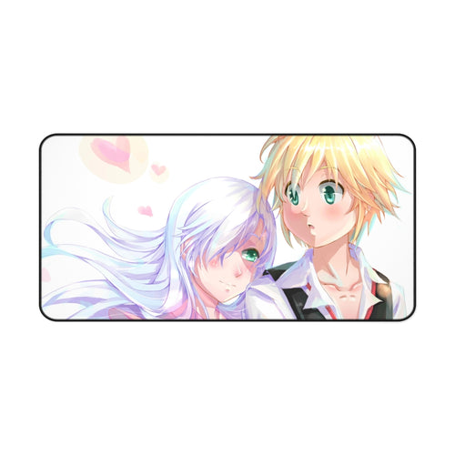 The Seven Deadly Sins Meliodas, Elizabeth Liones Mouse Pad (Desk Mat)