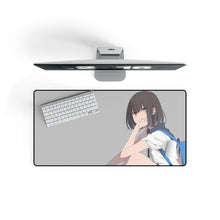 Load image into Gallery viewer, Anime Girl Mouse Pad (Desk Mat) On Desk
