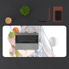 Load image into Gallery viewer, EroManga-Sensei Mouse Pad (Desk Mat) With Laptop
