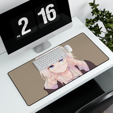 Load image into Gallery viewer, Anime Girl Mouse Pad (Desk Mat) With Laptop
